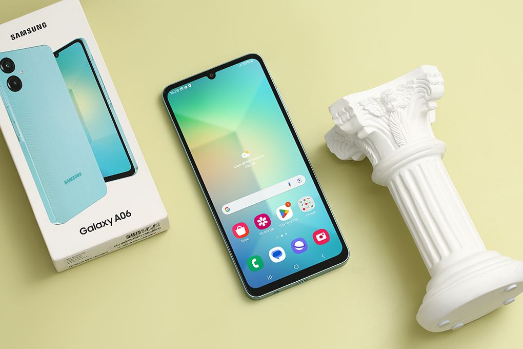 Điện thoại Samsung Galaxy A06 4GB/64GB Màu Xanh lá