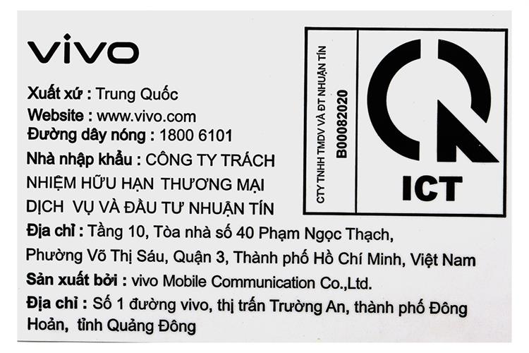 Điện thoại vivo Y03T 4GB/128GB Màu Xanh