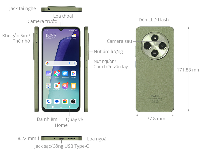 Xiaomi Redmi 14C 4GB/128GB