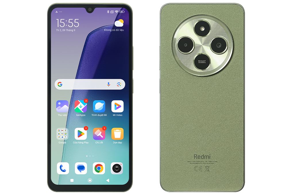 Điện thoại Xiaomi Redmi 14C 4GB/128GB Màu Xanh lá