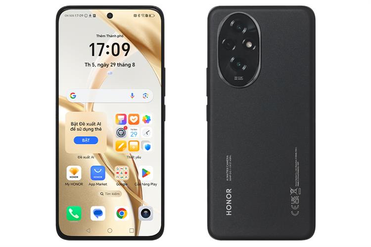 Điện thoại HONOR 200 5G 12GB/512GB Màu Đen