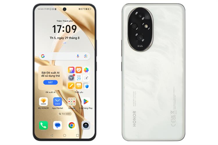 Điện thoại HONOR 200 5G 12GB/512GB Màu Trắng