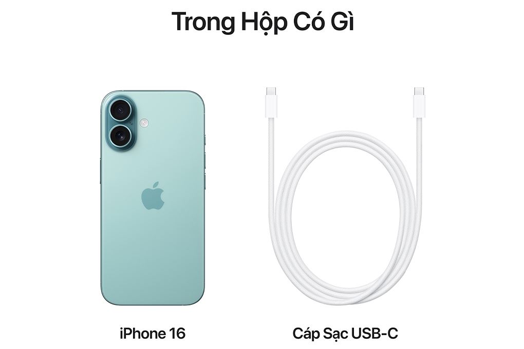 Điện thoại iPhone 16 Plus 512GB Màu Xanh Mòng Két
