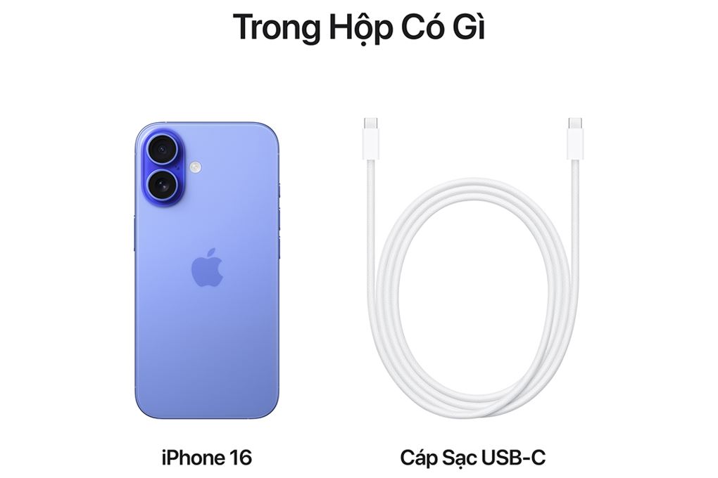 Điện thoại iPhone 16 Plus 512GB Màu Xanh Lưu Ly