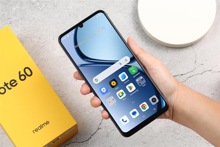 Điện thoại realme Note 60 4GB/128GB Màu Đen