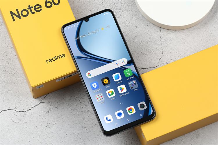 Điện thoại realme Note 60 4GB/128GB Màu Đen