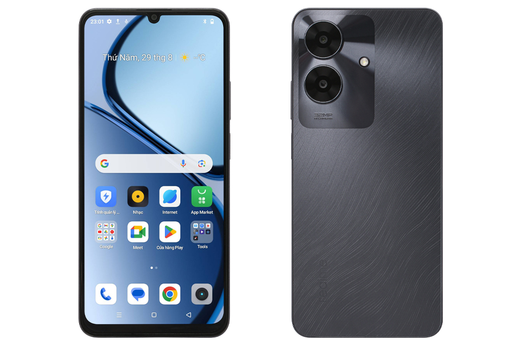 Điện thoại realme Note 60 6GB/128GB Màu Đen