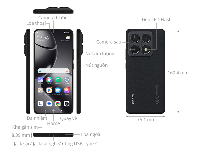 Xiaomi 14T Pro 5G 12GB/256GB