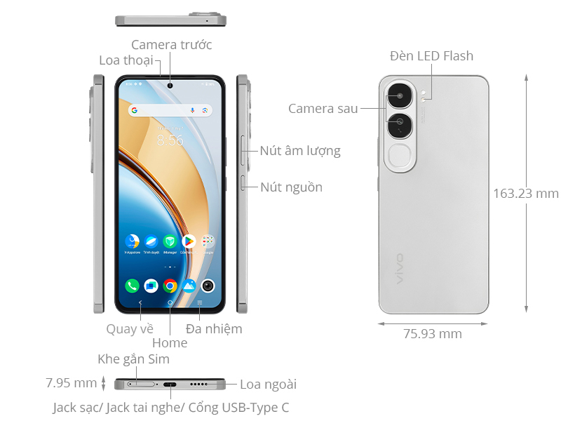 vivo V40 Lite 8GB/256GB