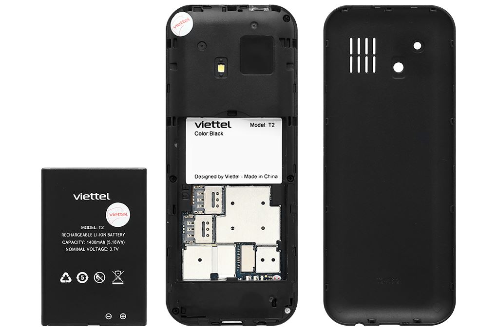 Điện thoại Viettel Sumo 4G T2 Màu Đen