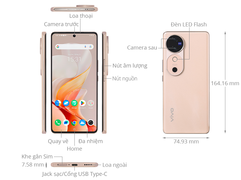 vivo V40 5G 12GB/256GB