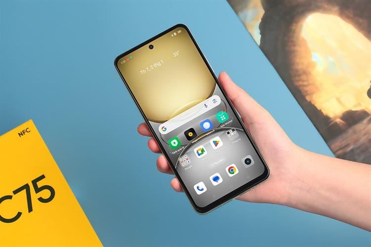 Điện thoại realme C75 8GB/128GB Màu Vàng
