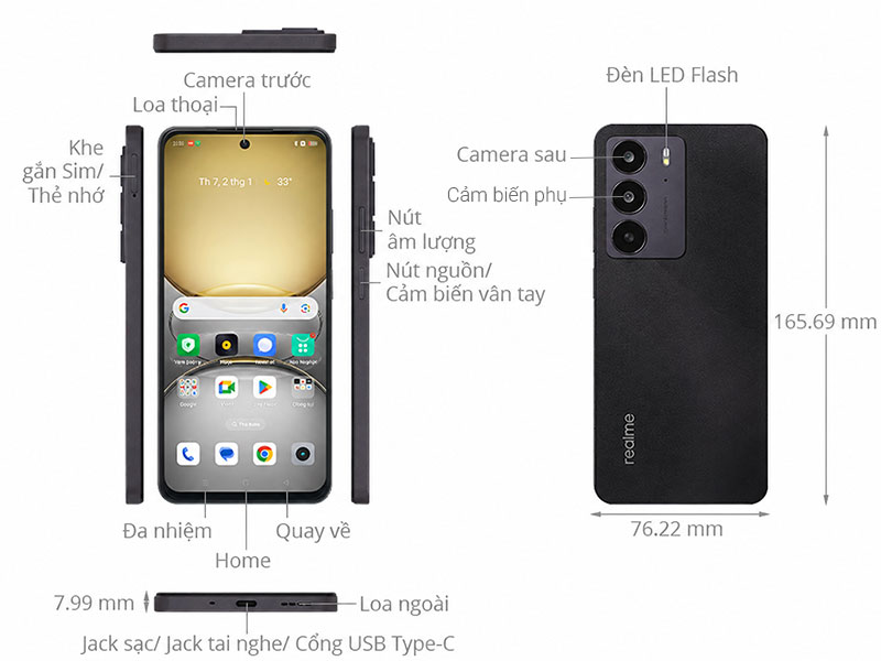realme C75 8GB/256GB