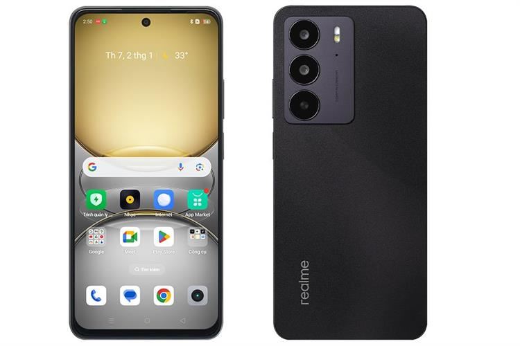 Điện thoại realme C75 8GB/256GB Màu Đen