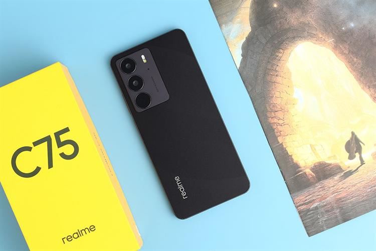 Điện thoại realme C75 8GB/256GB Màu Đen
