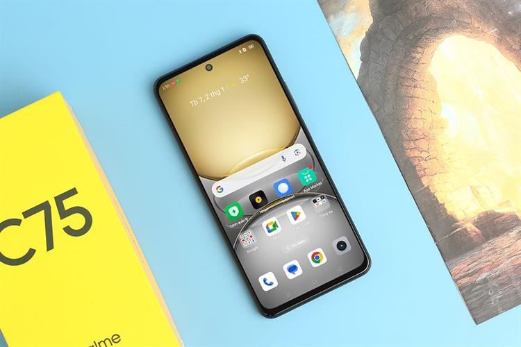 Điện thoại realme C75 8GB/512GB Màu Đen