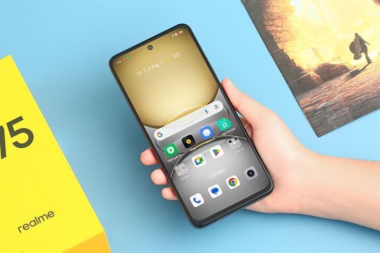 Điện thoại realme C75 8GB/512GB Màu Đen