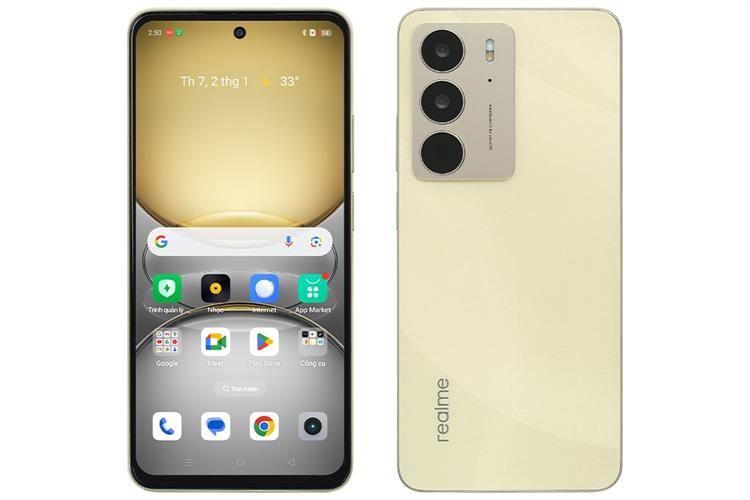Điện thoại realme C75 8GB/512GB Màu Vàng