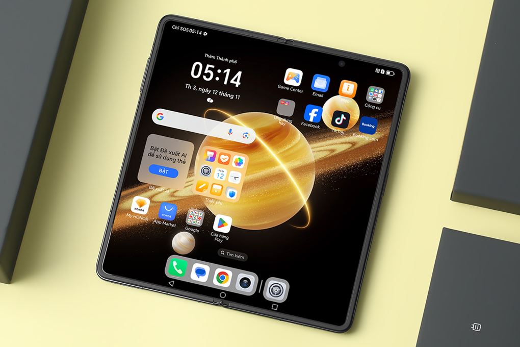 Điện thoại HONOR Magic V3 5G 12GB/512GB Màu Đen