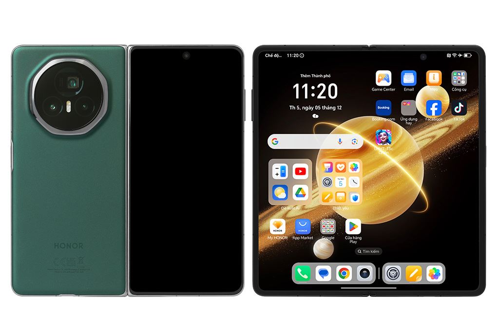 Điện thoại HONOR Magic V3 5G 12GB/512GB Màu Xanh lá