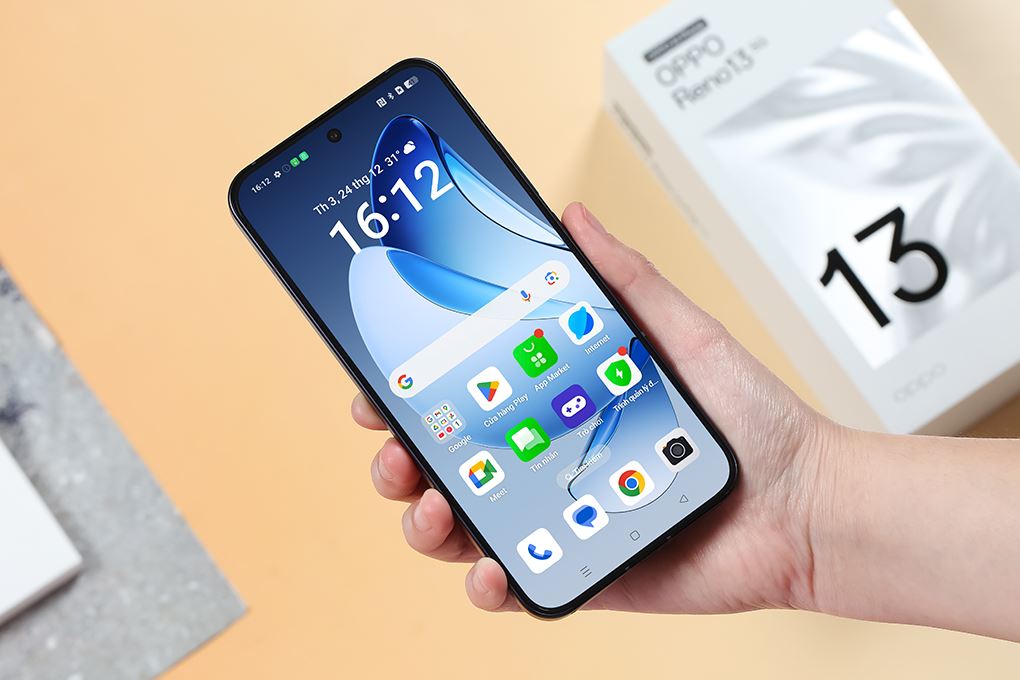 Điện thoại OPPO Reno13 5G 12GB/256GB Màu Xanh Dương