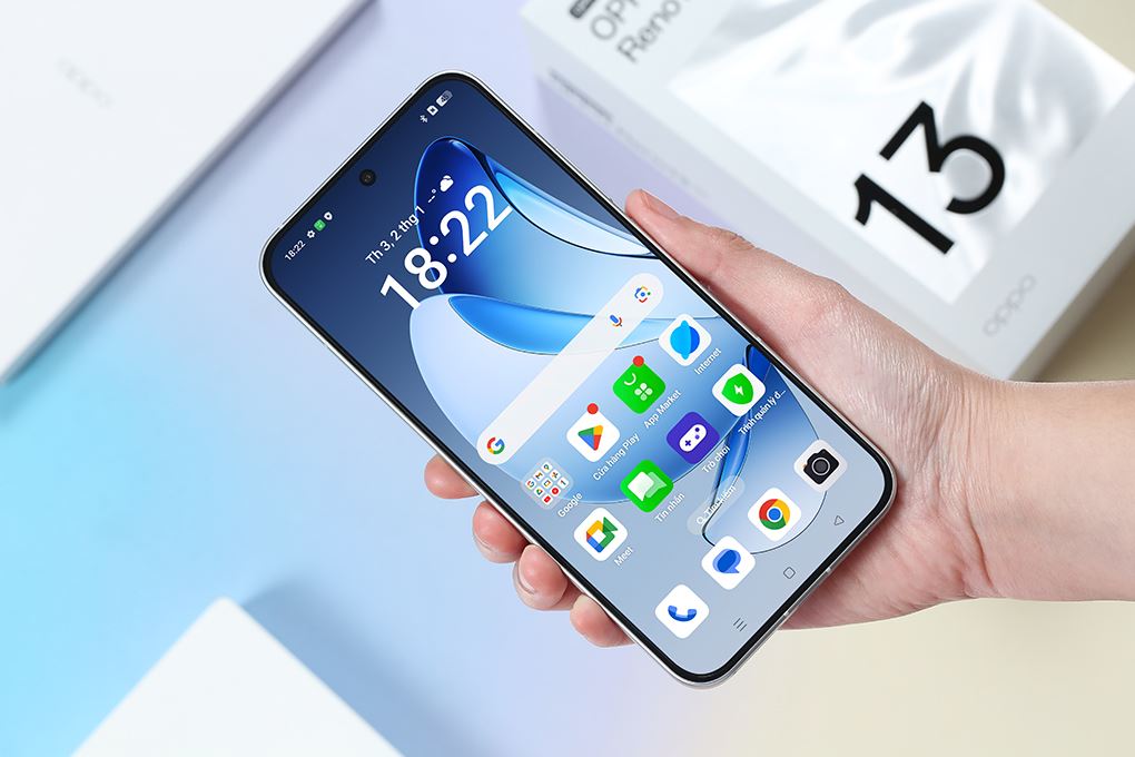 Điện thoại OPPO Reno13 5G 12GB/256GB Trắng - 10