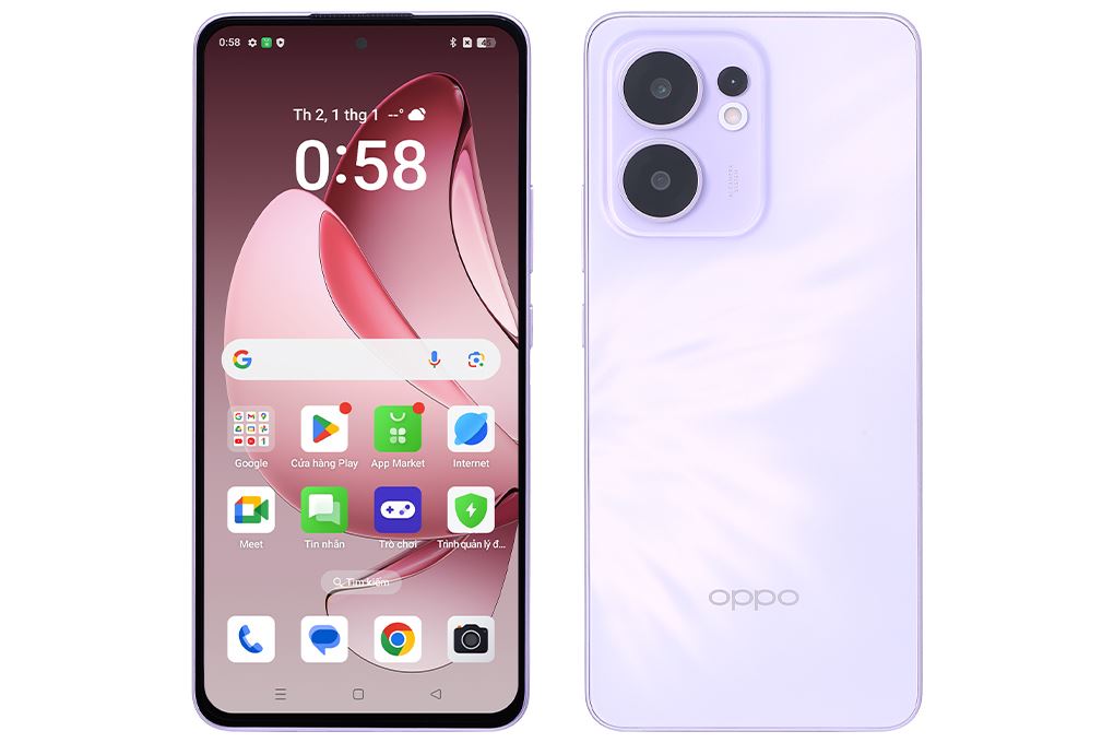 Điện thoại OPPO Reno13 F 5G 8GB/256GB Màu Tím