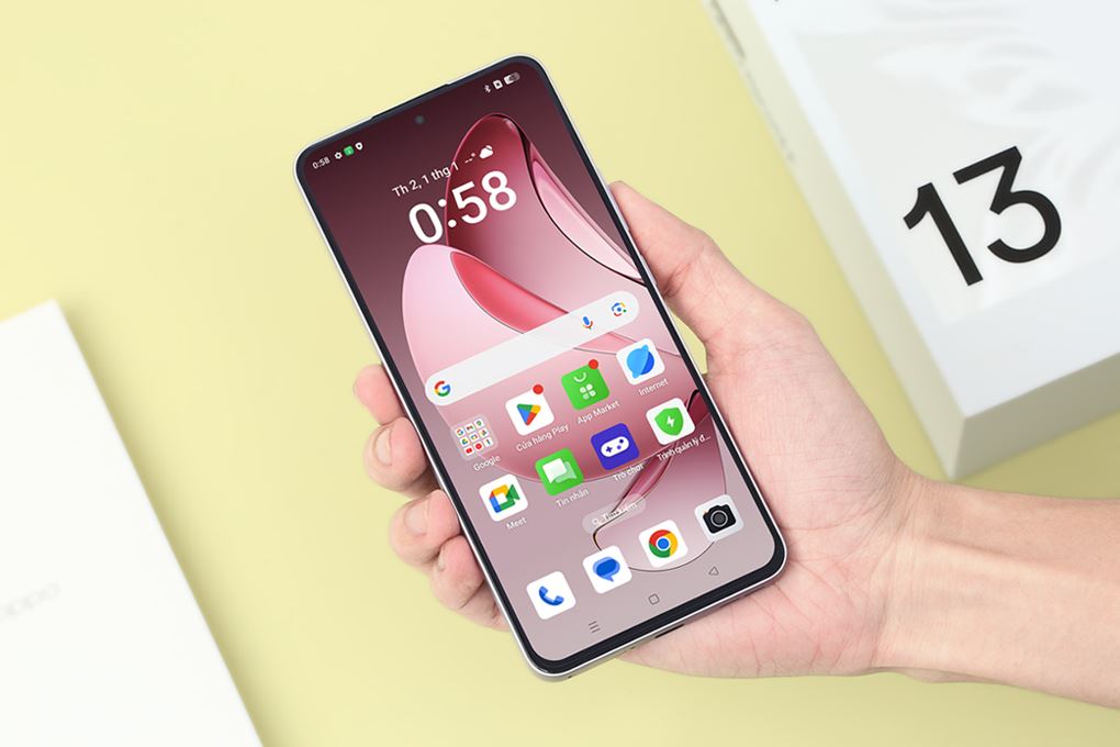 Điện thoại OPPO Reno13 F 5G 8GB/256GB Màu Tím