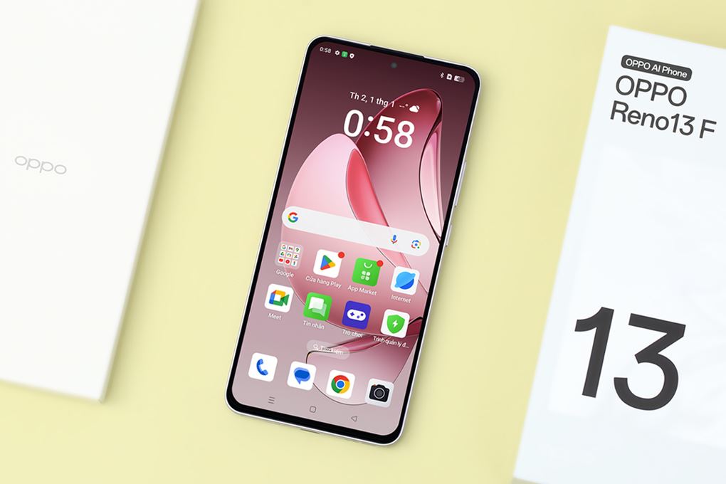Điện thoại OPPO Reno13 F 5G 8GB/256GB Màu Tím