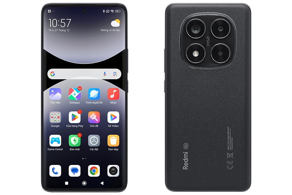 Điện thoại Xiaomi Redmi Note 14 Pro 5G 8GB/256GB Đen