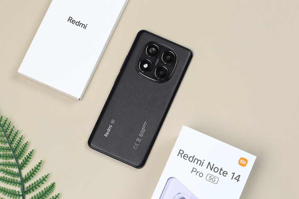 Điện thoại Xiaomi Redmi Note 14 Pro 5G 8GB/256GB Đen - 5