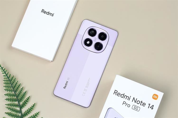 Điện thoại Xiaomi Redmi Note 14 Pro 5G 8GB/256GB Màu Tím