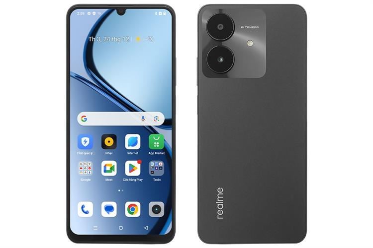 Điện thoại realme Note 60x 3GB/64GB Màu Đen