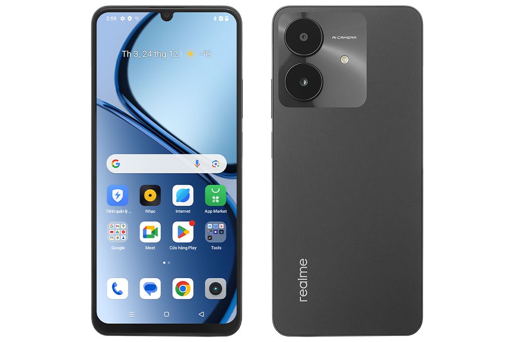 realme Note 60x 3GB/64GB giá rẻ, trả chậm 0% lãi suất, BH 18 tháng