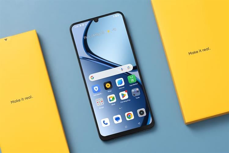 Điện thoại realme Note 60x 4GB/64GB Màu Đen