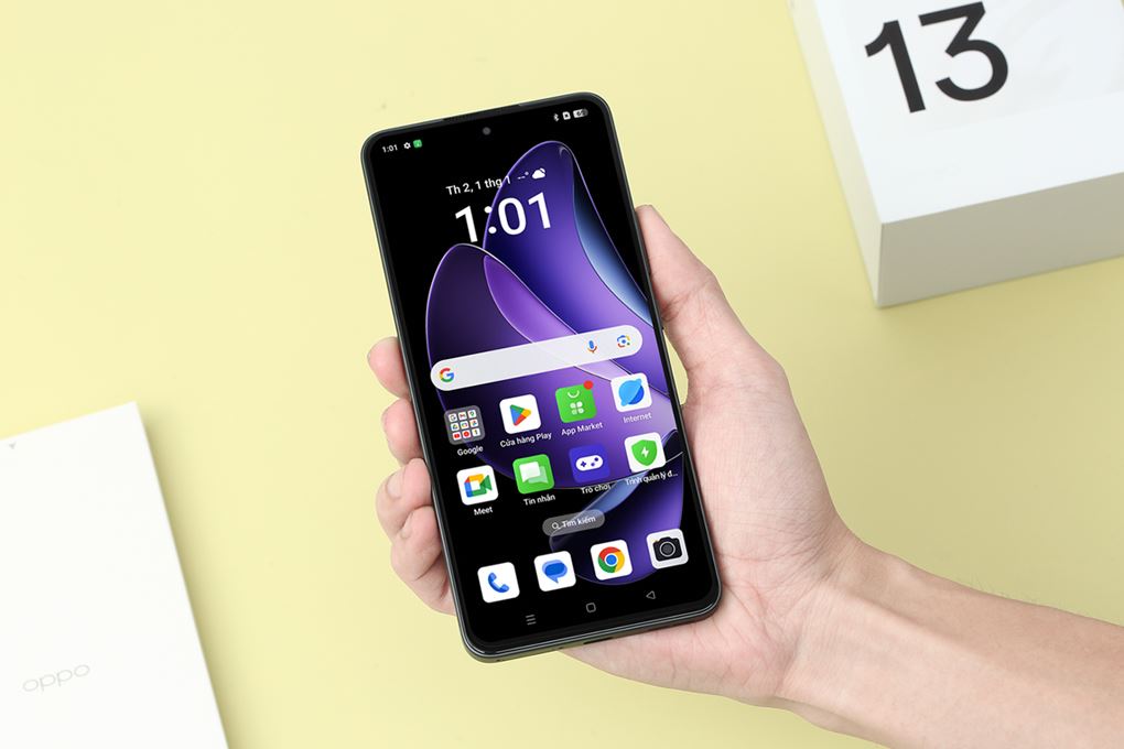 Điện thoại OPPO Reno13 F 5G 12GB/256GB Màu Xám