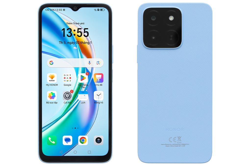 Điện thoại HONOR X5b Plus 4GB/128GB Màu Xanh Dương
