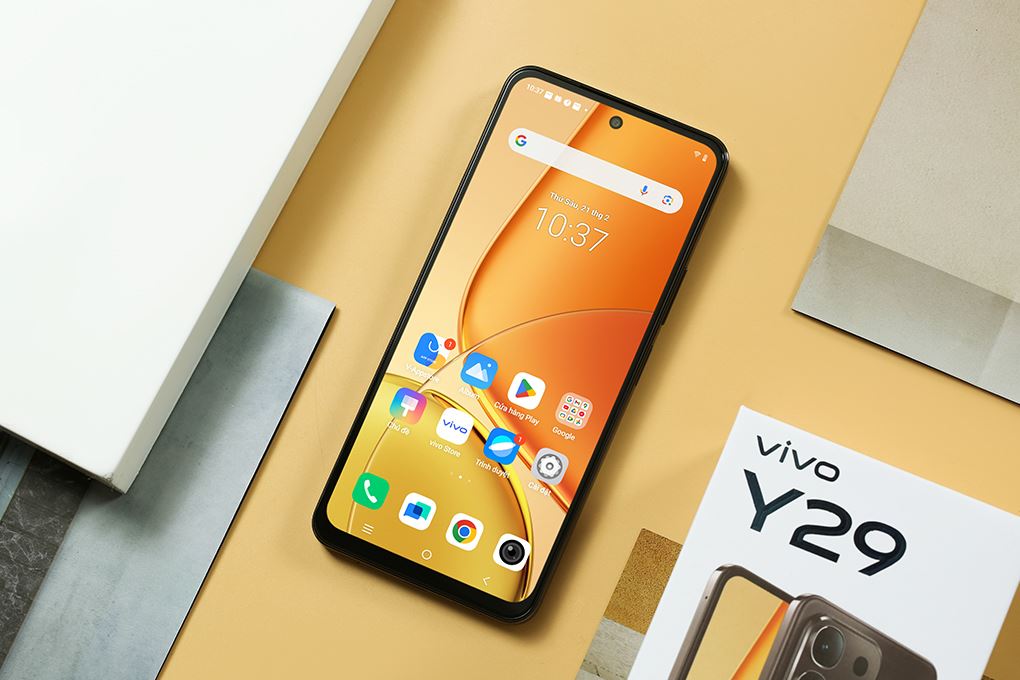 Điện thoại vivo Y29 8GB/128GB Nâu - 4