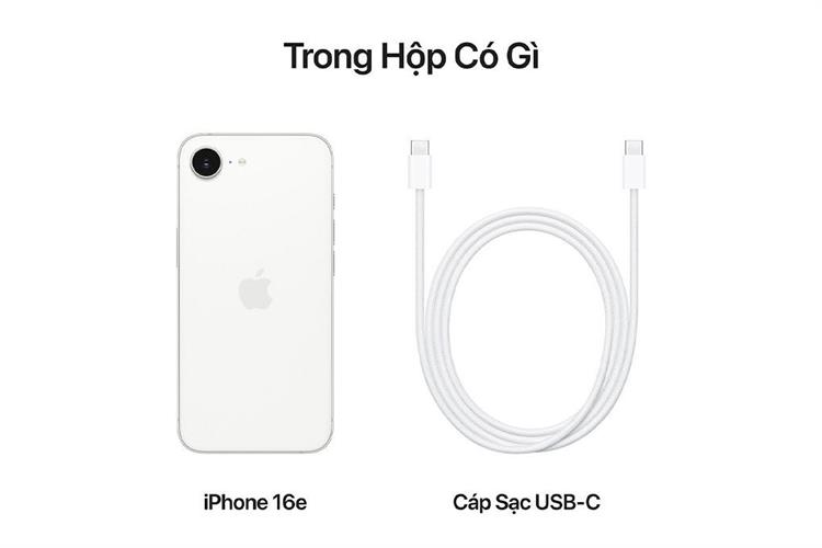 Điện thoại iPhone 16e 512GB Màu Trắng