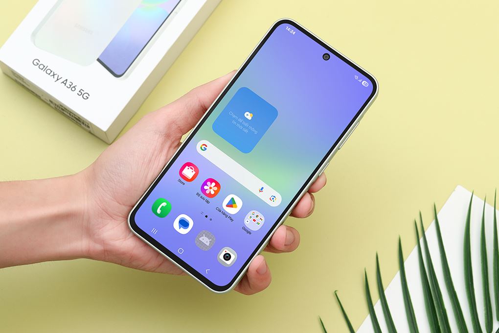 Điện thoại Samsung Galaxy A36 5G 12GB/256GB Xanh lá - 10