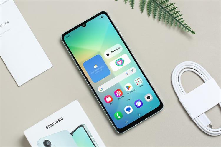 Điện thoại Samsung Galaxy A06 5G 4GB/128GB Màu Xanh lá