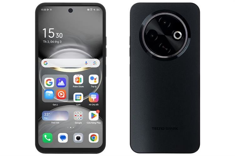 Điện thoại Tecno Spark 30C 6GB/128GB Màu Đen