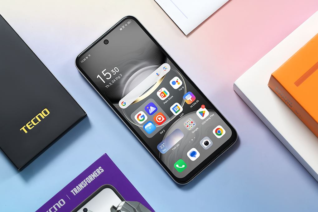 Điện thoại Tecno Spark 30C 6GB/128GB Màu Trắng