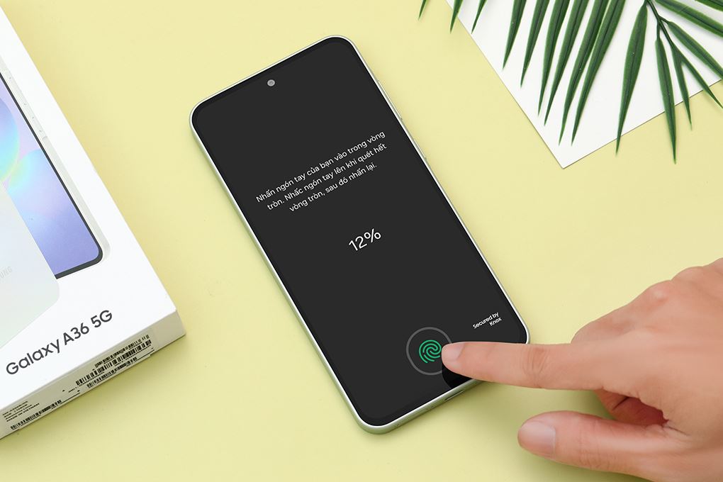 Điện thoại Samsung Galaxy A36 5G 8GB/256GB Xanh lá - 12