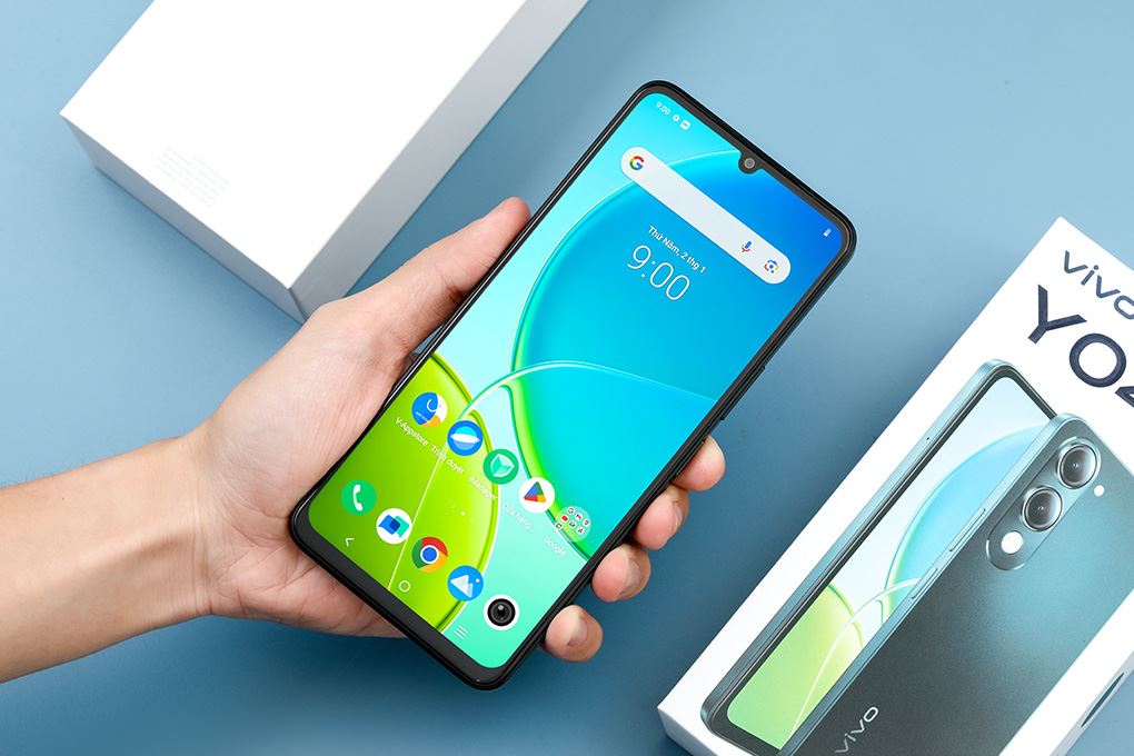 Điện thoại vivo Y04 4GB/64GB Xanh đen - 11