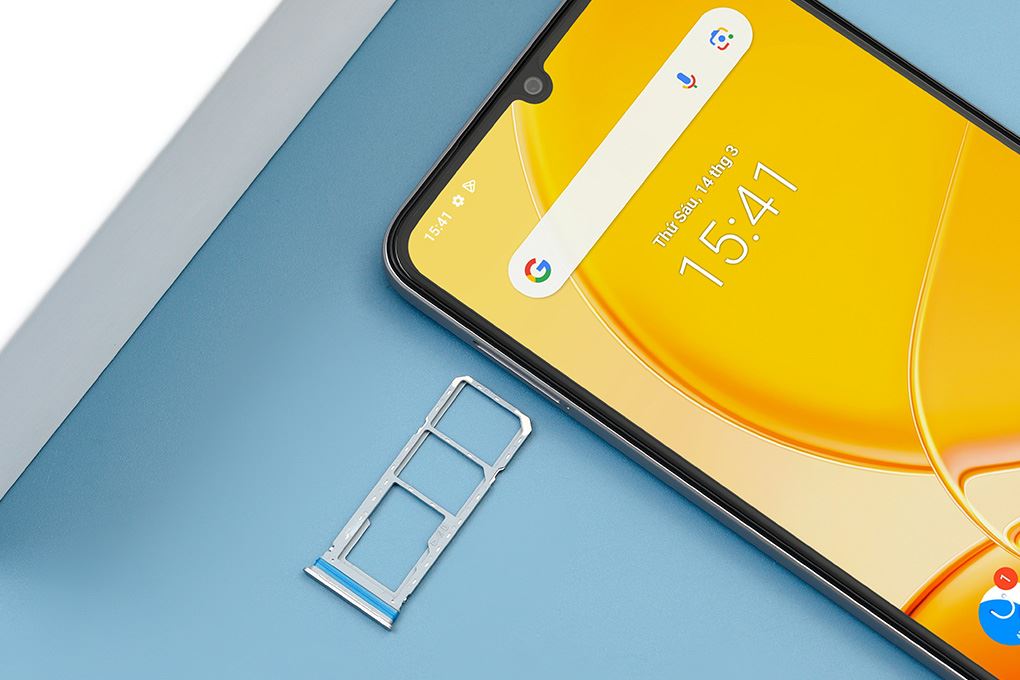 Điện thoại vivo Y04 4GB/128GB Màu Trắng - Vàng