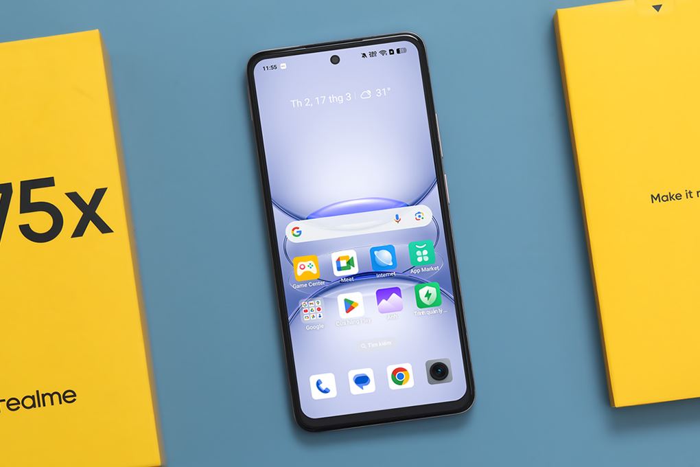 Điện thoại realme C75x 8GB/128GB Hồng - 4