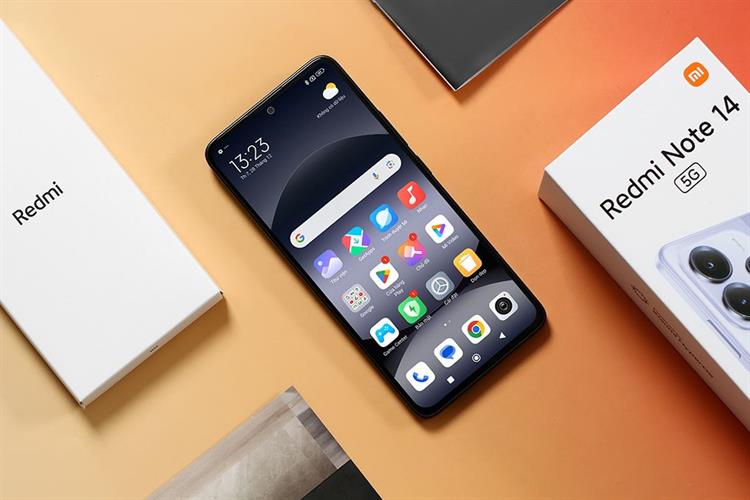 Điện thoại Xiaomi Redmi Note 14 5G 8GB/256GB Màu Đen