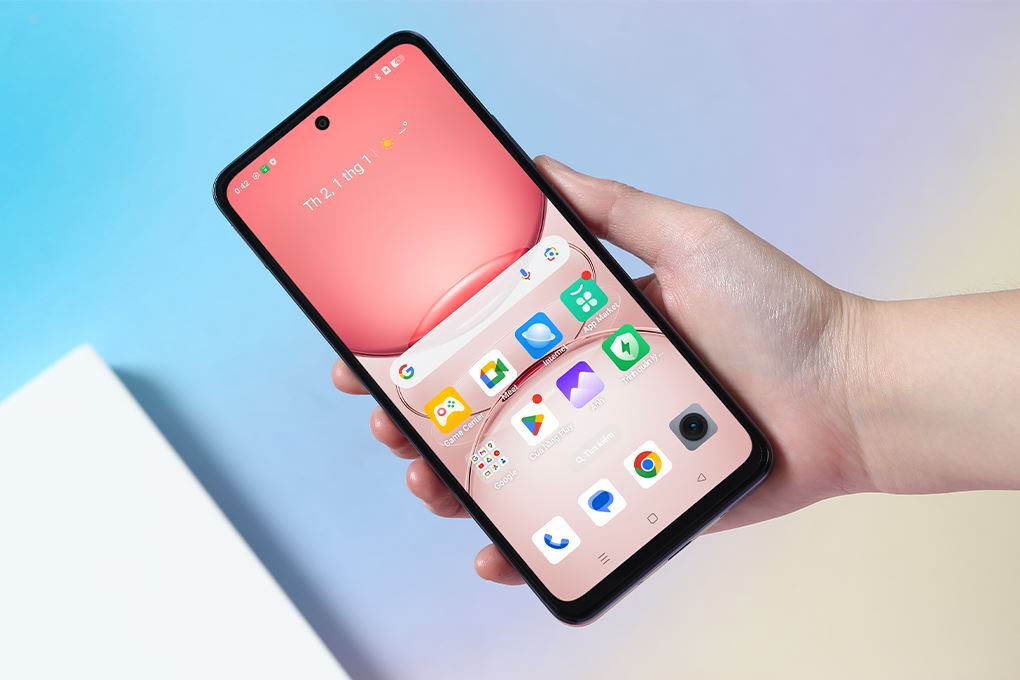 Điện thoại realme C75x 6GB/128GB Màu Xanh Dương