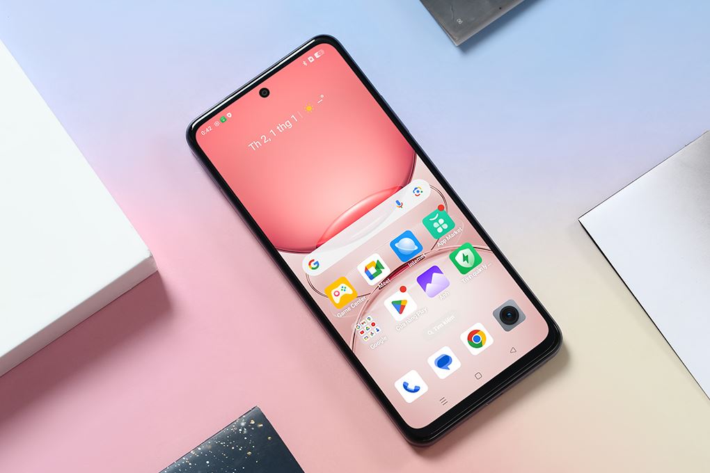 Điện thoại realme C75x 6GB/128GB Màu Xanh Dương